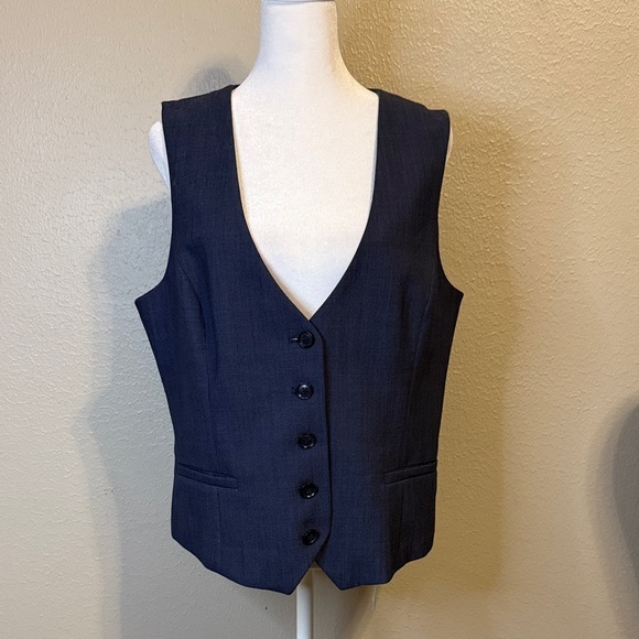 Banana Republic Jackets & Blazers - Banana Republic Dark Blue Vest